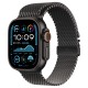 Умные часы Apple Watch Ultra 2 (2024) GPS + Cellular, 49 мм, корпус из черного титана, ремешок Black Titanium Milanese Loop, S