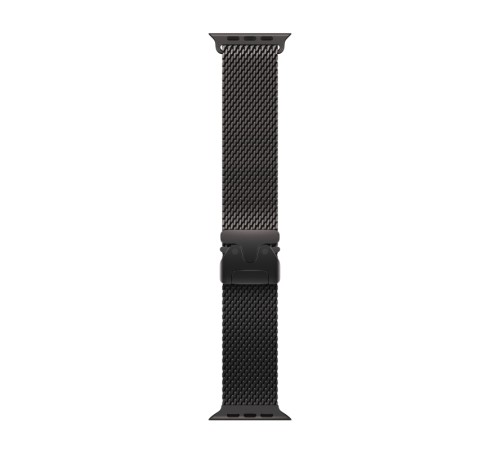 Умные часы Apple Watch Ultra 2 (2024) GPS + Cellular, 49 мм, корпус из черного титана, ремешок Black Titanium Milanese Loop, M