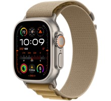 Умные часы Apple Watch Ultra 2 (2024) GPS + Cellular, 49 мм, корпус из бежевого титана, ремешок Alpine Loop Tan бежевого цвета US, размер S