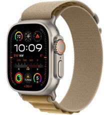 Умные часы Apple Watch Ultra 2 (2024) GPS + Cellular, 49 мм, корпус из бежевого титана, ремешок Alpine Loop Tan бежевого цвета US, размер S