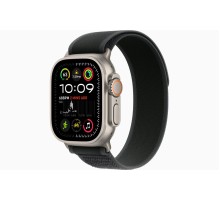 Умные часы Apple Watch Ultra 2 (2024) GPS + Cellular, 49 мм, корпус из бежевого титана, ремешок Black Trail Loop US, размер S/M