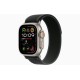 Умные часы Apple Watch Ultra 2 (2024) GPS + Cellular, 49 мм, корпус из бежевого титана, ремешок Black Trail Loop US, размер S/M