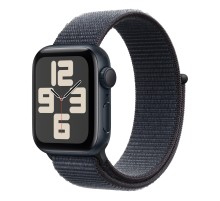 Умные часы Apple Watch SE 2 (2024) 40mm Midnight Aluminum Case with Ink Sport Loop US (MXEA3)