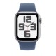 Умные часы Apple Watch SE 2 (2024) 40mm Silver Aluminium Case with Denim Sport Band M/L US