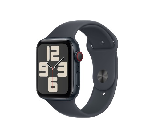 Умные часы Apple Watch SE 2 (2024) GPS + Cellular 44mm Midnight Aluminum Case with Midnight Sport Band M/L US 