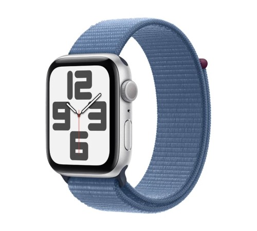 Умные часы Apple Watch SE 2 (2024) 40mm Silver Aluminium Case with Winter Blue Sport Loop US