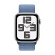 Умные часы Apple Watch SE 2 (2024) 40mm Silver Aluminium Case with Winter Blue Sport Loop US