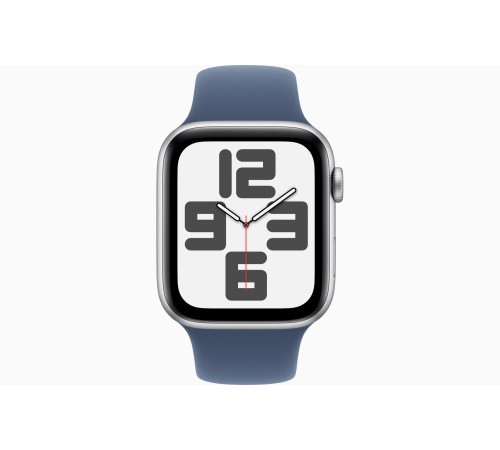Умные часы Apple Watch SE 2 (2024) 44mm Silver Aluminum Case with Denim Sport Band M/L US