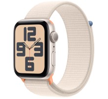 Умные часы Apple Watch SE 2 (2024) 40mm Starlight Aluminum Case with Starlight Sport Loop