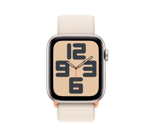 Умные часы Apple Watch SE 2 (2024) 40mm Starlight Aluminum Case with Starlight Sport Loop