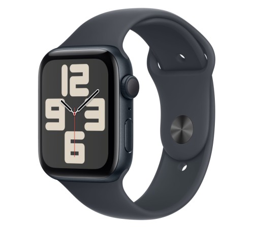 Умные часы Apple Watch SE 2 (2024) 44mm Midnight Aluminum Case with Midnight Sport Band S/M US 