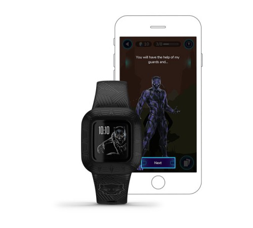 Фитнес-браслет Vivofit Jr 3 Marvel Черная Пантера