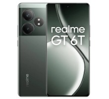 Смартфон Realme GT6T 12/256GB, EU, зеленый Смартфон Realme GT6T 12/256GB, EU, зеленый