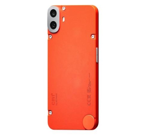 Смартфон Nothing CMF Phone 1 8/256Gb, EU Black, Dual nano SIM, оранжевый