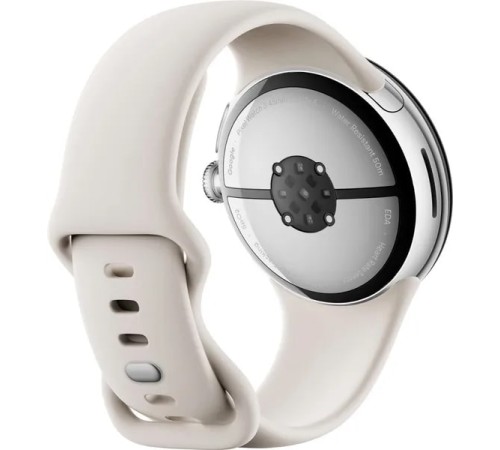 Умные часы Google Pixel Watch 3 WiFi 45 mm Polished Silver Case / Porcelian Active Band, US
