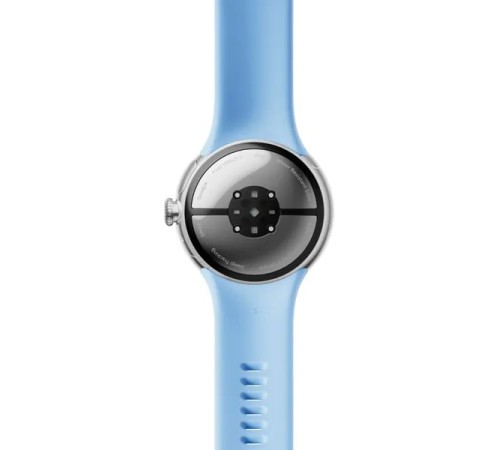 Умные часы Google Pixel Watch 2 LTE Polished Silver Case / Bay Band, US 