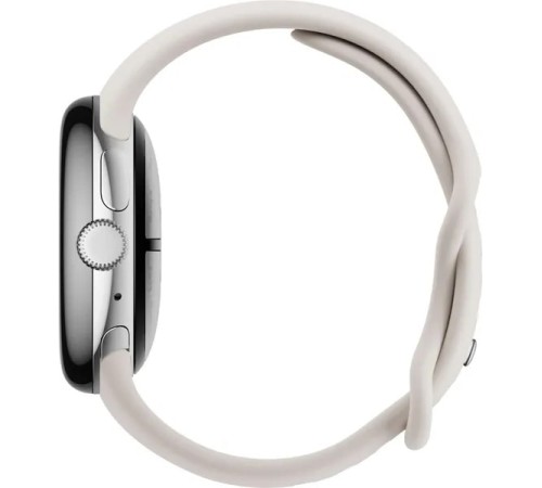 Умные часы Google Pixel Watch 3 WiFi 41 mm Polished Silver Case / Porcelian Active Band, US