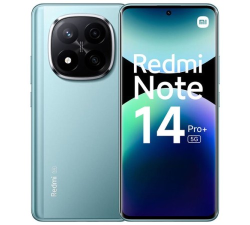 Смартфон Xiaomi Redmi Note 14 Pro Plus 12/256 ГБ, 5G, NFC, NanoSIM + nanoSIM/eSIM, синий Смартфон Xiaomi Redmi Note 14 Pro Plus 12/256 ГБ, 5G, NFC, NanoSIM + nanoSIM/eSIM, синий