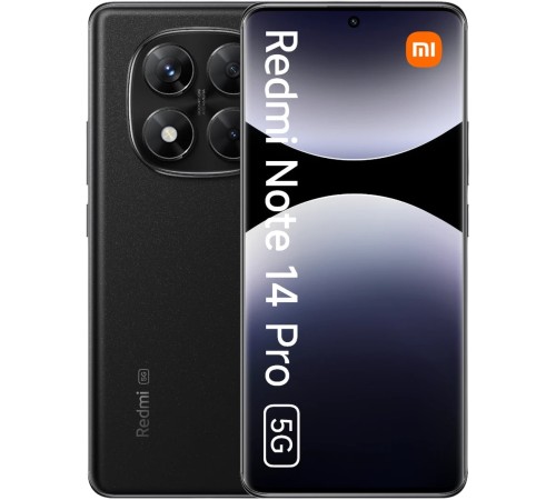 Смартфон Xiaomi Redmi Note 14 Pro 8/256 ГБ RU, 5G, NFC, NanoSIM + nanoSIM/eSIM, черный Смартфон Xiaomi Redmi Note 14 Pro 8/256 ГБ RU, 5G, NFC, NanoSIM + nanoSIM/eSIM, черный