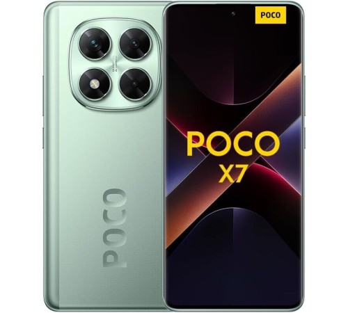 Смартфон Xiaomi POCO X7 5G 12/512ГБ, EU, Dual nano SIM, зеленый
