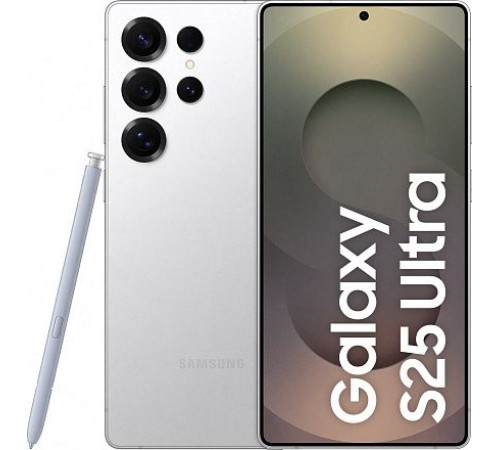 Смартфон Samsung Galaxy S25 Ultra 12/512, nanoSIM + nano SIM/eSIM, Titanium Silver