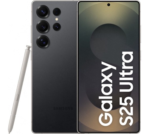 Смартфон Samsung Galaxy S25 Ultra 12/1024, nanoSIM + nano SIM/eSIM, Titanium Black