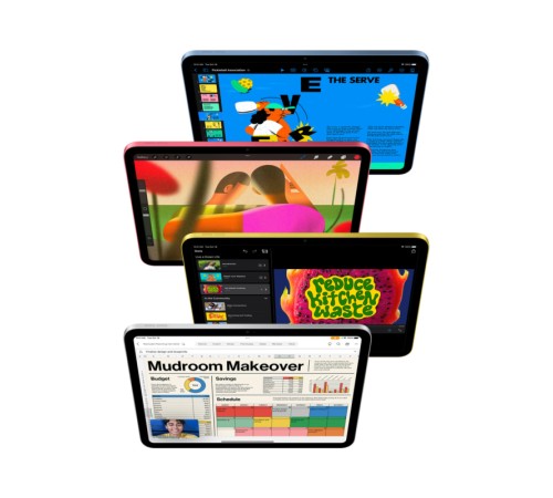 Планшет Apple iPad 11 2025 512 ГБ Wi-Fi + Cellular синий 