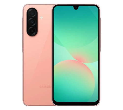 Смартфон Samsung Galaxy A26 5G 6/128 ГБ Dual nano Sim, Peach Pink