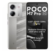 Смартфон POCO M7 Pro 5G 8/256GB Lunar Dust (Серебристый) GB (SLIM)