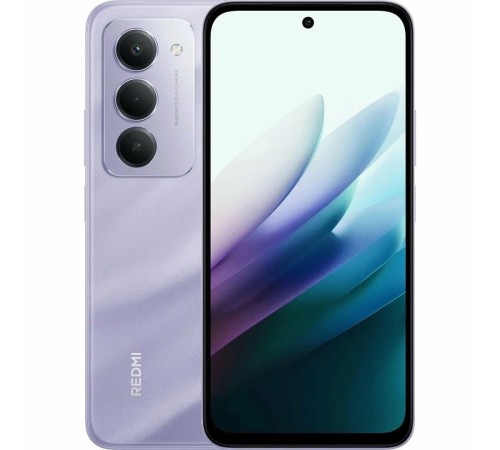 Смартфон Xiaomi Redmi 15 6/128 ГБ, 5G, NFC, Dual nano SIM, Sandy Purple, фиолетовый
