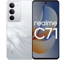 Смартфон Realme C71 6/128 ГБ, белый Смартфон Realme C71 6/128 ГБ, белый