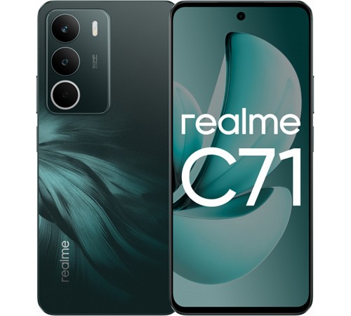Смартфон Realme C71 6/128 ГБ, зеленый