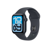 Умные часы Apple Watch SE 3 (2025) GPS + Cellular 44mm Midnight Aluminum Case with Midnight Sport Band M/L