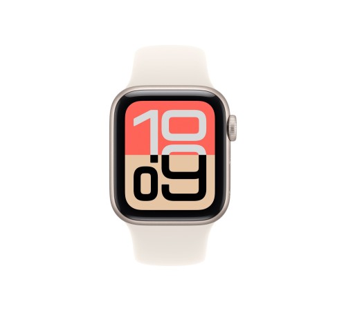 Умные часы Apple Watch SE 3 (2025) 40mm Starlight Aluminum Case with Starlight Sport Band M/L Умные часы Apple Watch SE 3 (2025) 40mm Starlight Aluminum Case with Starlight Sport Band M/L