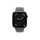 Apple Watch S11 42mm GPS + Cellular, Natural Titanium Case with Stone Gray Sport Band S/M