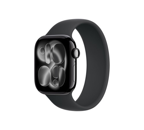 Apple Watch S11 42mm Jet Black Aluminum Case with Black Solo Loop Size 6 Apple Watch S11 42mm Jet Black Aluminum Case with Black Solo Loop Size 6