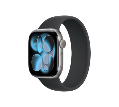 Apple Watch S11 42mm Space Gray Aluminum Case with Black Solo Loop Size 4 Apple Watch S11 42mm Space Gray Aluminum Case with Black Solo Loop Size 4