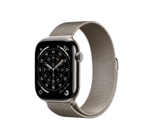 Apple Watch S11 46mm GPS + Cellular, Natural Titanium Case with Natural Milanese Loop S/M