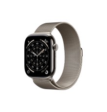 Apple Watch S11 46mm GPS + Cellular, Natural Titanium Case with Natural Milanese Loop S/M