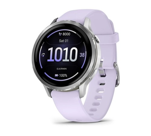 Умные часы Garmin Venu 4 41mm Silver Purple 010-03013-01