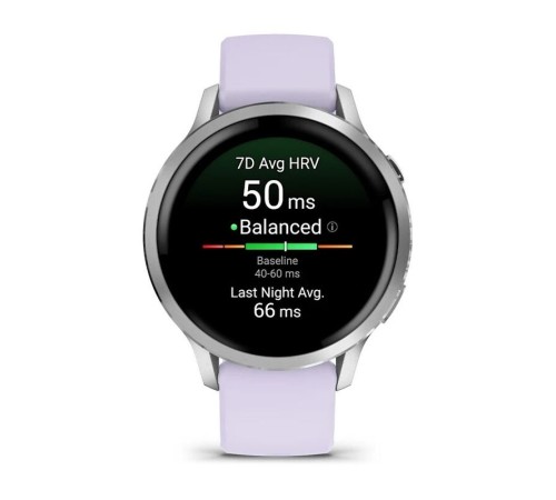 Умные часы Garmin Venu 4 41mm Silver Purple 010-03013-01