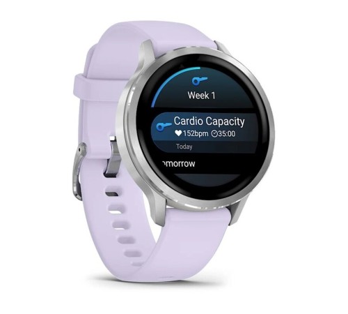 Умные часы Garmin Venu 4 41mm Silver Purple 010-03013-01