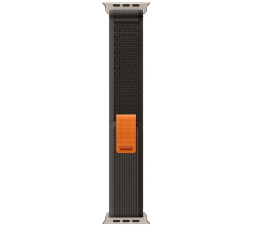 Умные часы Apple Watch Ultra 49 мм Titanium Case, титановый/черно-серый Trail Loop (S/M)