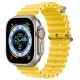 Умные часы Apple Watch Ultra 49 мм Titanium Case, титановый/желтый Ocean Band (130-200)