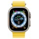 Умные часы Apple Watch Ultra 49 мм Titanium Case, титановый/желтый Ocean Band (130-200)