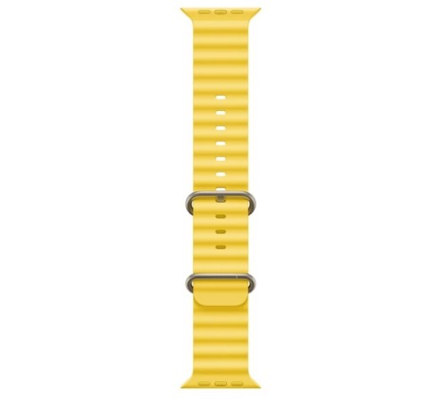 Умные часы Apple Watch Ultra 49 мм Titanium Case, титановый/желтый Ocean Band (130-200)