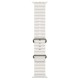 Умные часы Apple Watch Ultra 49 мм Titanium Case, титановый/белый Ocean Band (M)