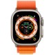 Умные часы Apple Watch Ultra 49 мм Titanium Case, титановый/оранжевый Alpine Loop (M)