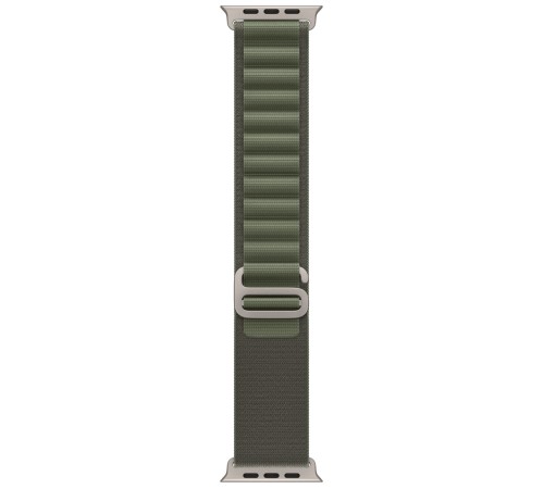 Умные часы Apple Watch Ultra 49 мм Titanium Case, титановый/зеленый Alpine Loop (L)