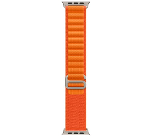 Умные часы Apple Watch Ultra 49 мм Titanium Case, титановый/оранжевый Alpine Loop (S)